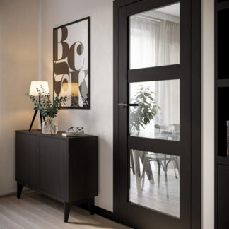 PORTA VERTE HOME ČIERNE